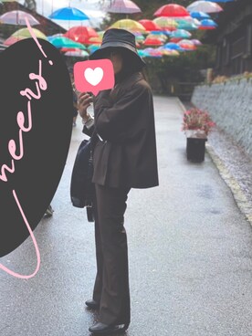 miichanさん（レディース・157cm）の冬コーディネート