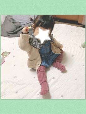 「むすめコーデ」｜「アイテム（オールインワン・サロペット）」を使った、naaさん（レディース・153cm）の秋コーディネート