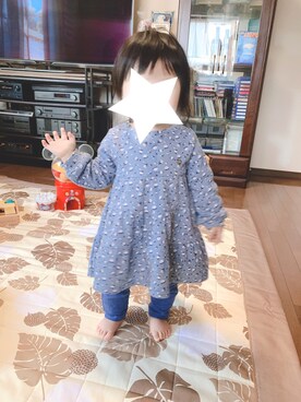「むすめコーデ」｜「アイテム（ワンピース/ドレス）」を使った、naaさん（レディース・153cm）の冬コーディネート