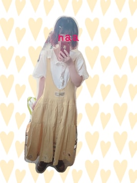 「MERLOT（メルロー）のアイテム」を使った、naaさん（レディース・153cm）の夏コーディネート