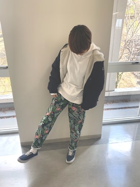 tsu(♀)さん（メンズ・163cm）の冬コーディネート