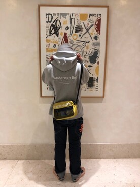 「ANDERSSON BELL（アンダースンベル）のアイテム（トップス）」を使った、kさん（メンズ・175cm）の冬コーディネート