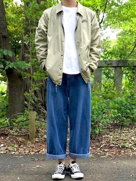 「Neutralcolor（ニュートラルカラー）のアイテム」を使った、ハチコロさん（メンズ・174cm）の春コーディネート