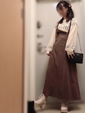 mami * さん（レディース・158cm）の冬コーディネート