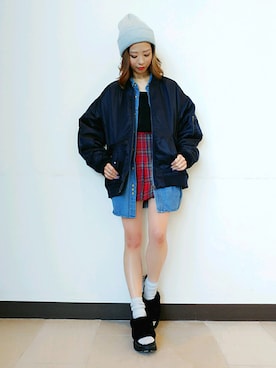 ♡rocoel♡さん（レディース・161cm）の秋コーディネート