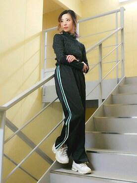 ♡rocoel♡さん（レディース・161cm）の冬コーディネート