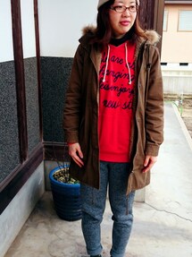 LOWRYS FARM | 寒い日にはこのモッズコート⤴
お決まりです❗(笑)(モッズコート)