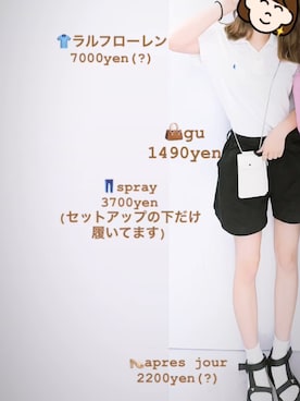 「apres jour（アプレジュール）のアイテム（サンダル）」を使った、ナルミさん（レディース・161cm）の秋コーディネート