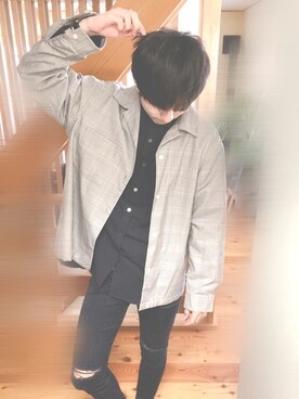 はなさん（メンズ・177cm）の春コーディネート