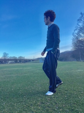 「abx（エービーエックス）のアイテム（トップス）」を使った、minorityhubさん（メンズ・174cm）の春コーディネート