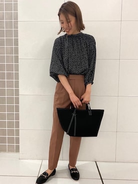 あきえさん（レディース・161cm）の秋コーディネート