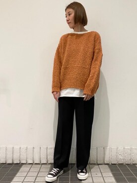 あきえさん(レディース・161cm)の秋コーディネート