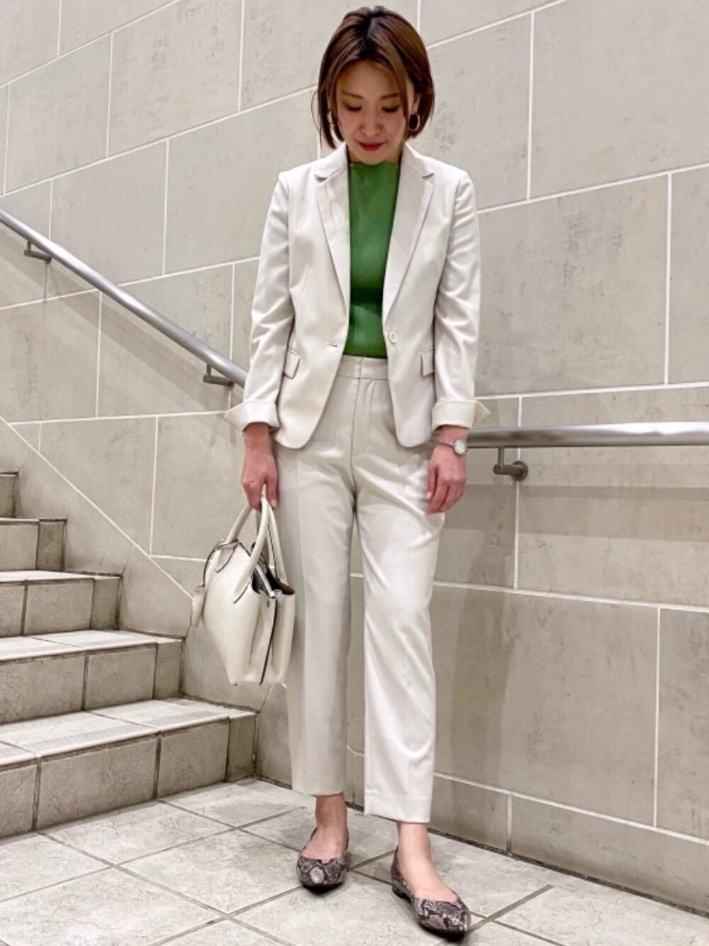 WORK TRIP OUTFITS GREEN LABEL RELAXING（ワークトリップアウト