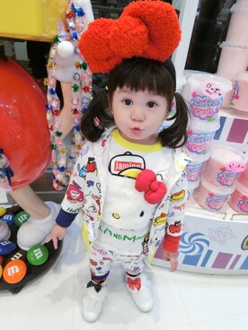 「JAM（ジャム）のアイテム（ジャケット/アウター）」を使った、Doris Sieさん（レディース・100cm）の秋コーディネート