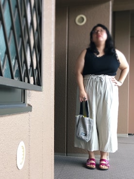 「noannu（ノアンヌ）のアイテム」を使った、アユミ - オンガクスさん（レディース・155cm）の春コーディネート