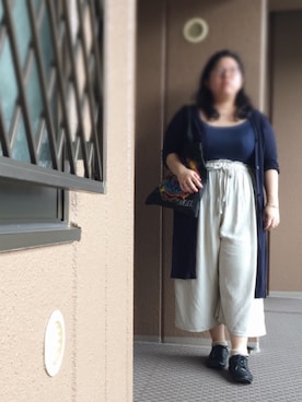 「plussize」｜「アイテム（その他シューズ）」を使った、アユミ - オンガクスさん（レディース・155cm）の夏コーディネート