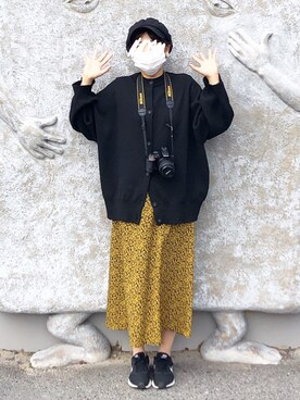 「Sens de vie（サンスドゥウ゛ィ）のアイテム」を使った、amtさん（レディース・159cm）の秋コーディネート