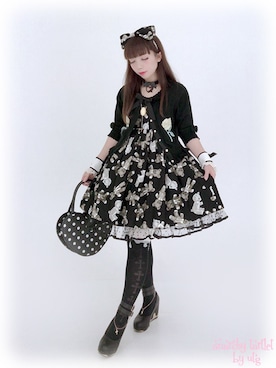 「BABY, THE STARS SHINE BRIGHT」｜「アイテム（トップス）」を使った、うつぎさん（レディース・152cm）の秋コーディネート