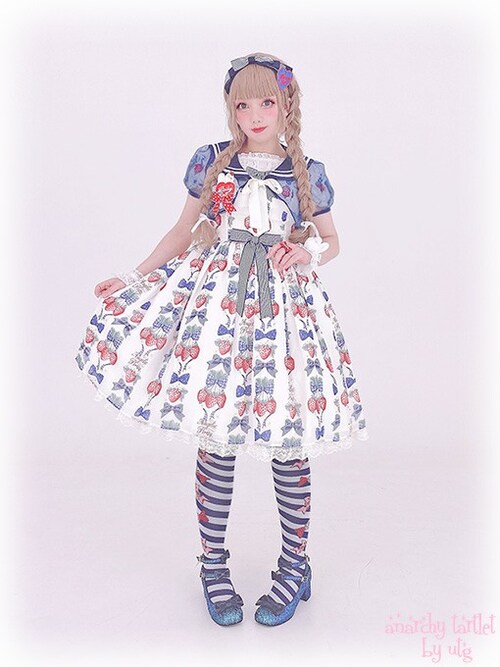 Angelic pretty strawberry doll ジャンパースカート | www