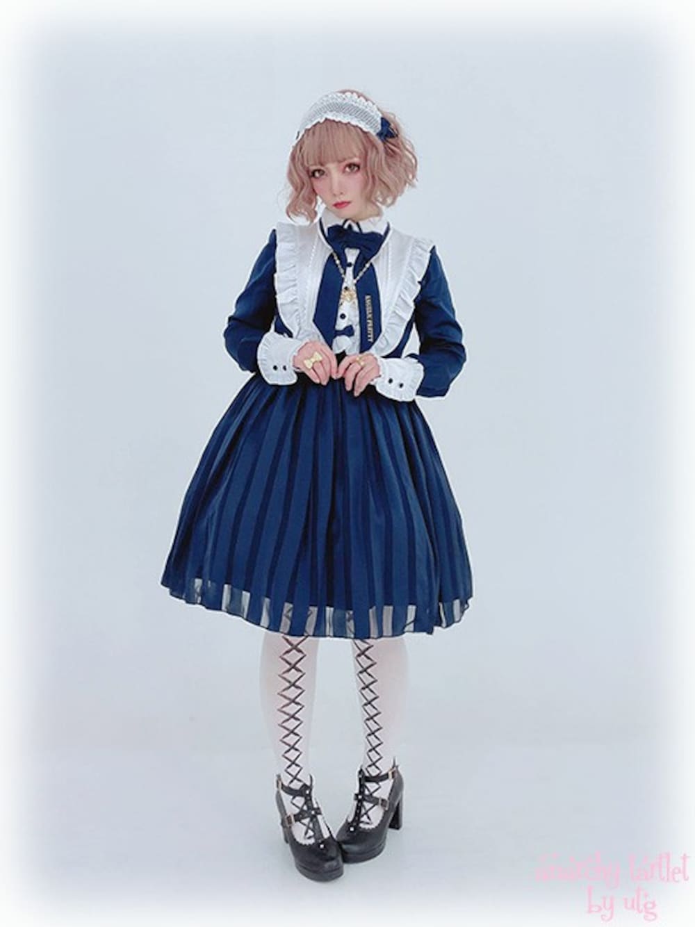 angelic pretty vintage doll 長袖ワンピース