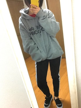 「SSUR（サー）のアイテム」を使った、Lisa & UGさん（レディース・153cm）の春コーディネート