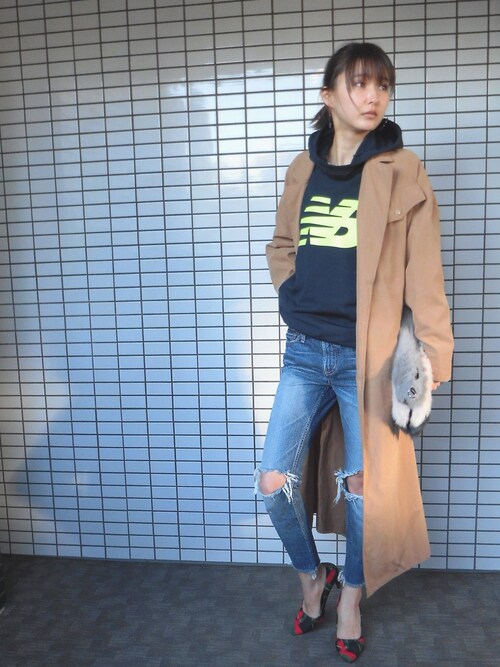 ニューバランスをトップスで