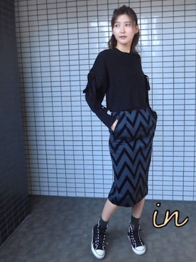 「KIKKA THE DIARY OF（キッカ　ザ　ダイアリー　オブ）のアイテム」を使った、美優さん（レディース・165cm）の春コーディネート