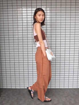 美優さん（レディース・165cm）の夏コーディネート