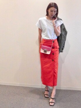 美優さん（レディース・168cm）の夏コーディネート