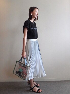 美優さん(レディース・168cm)の夏コーディネート