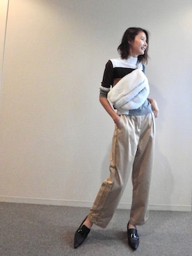 美優さん（レディース・168cm）の秋コーディネート