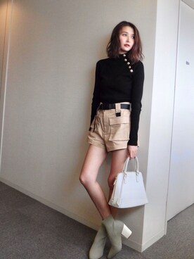 美優さん（レディース・168cm）の秋コーディネート