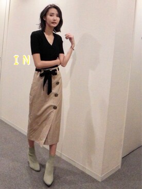 美優さん（レディース・168cm）の秋コーディネート