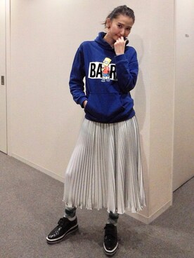 美優さん(レディース・168cm)の秋コーディネート