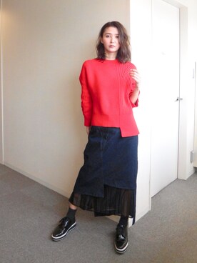 美優さん（レディース・168cm）の春コーディネート