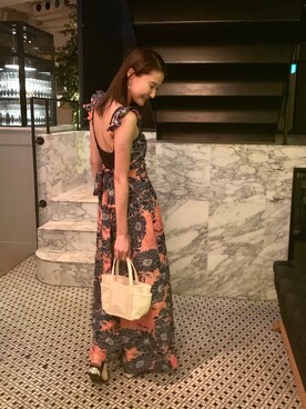 「Ms.yuu by Nothing And Others（ミスユーバイナッシングアンドアザーズ）のアイテム」を使った、美優さん（レディース・168cm）の夏コーディネート