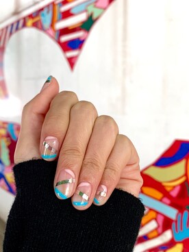 「nail 」｜美優さん（レディース・168cm）の秋コーディネート