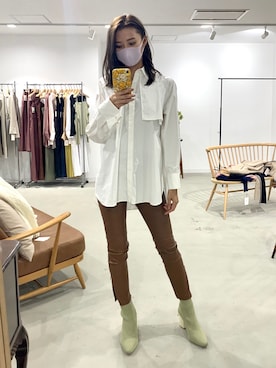 美優さん（レディース・168cm）の秋コーディネート