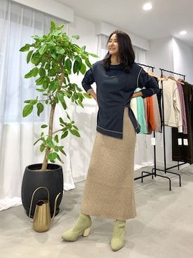 美優さん（レディース・168cm）の秋コーディネート