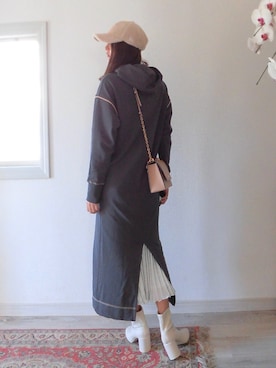 美優さん(レディース・168cm)の秋コーディネート