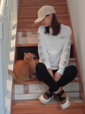 美優さん（レディース・168cm）の冬コーディネート