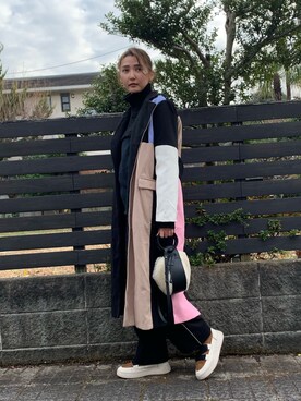 美優さん（レディース・168cm）の冬コーディネート