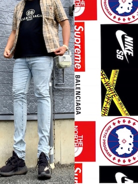 Yuuichi Okazakiさん（メンズ・178cm）の夏コーディネート