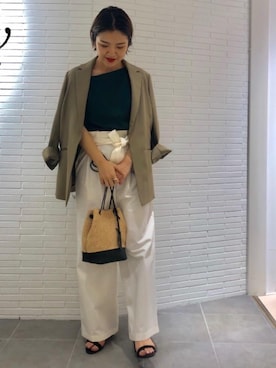 minakawaさん（レディース・155cm）の春コーディネート