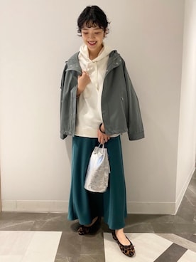 「ワントーンコーディネート」｜minakawaさん（レディース・155cm）の秋コーディネート