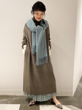 minakawaさん（レディース・155cm）の冬コーディネート