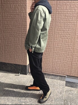 「UNDEFEATED （アンディフィーテッド）のアイテム（ジャケット/アウター）」を使った、KGさん（メンズ・179cm）の秋コーディネート