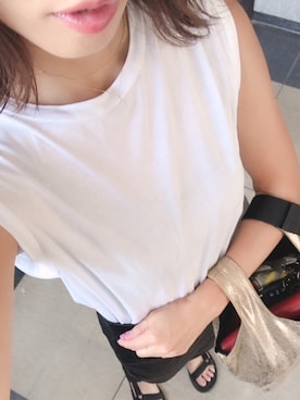 「SIENA（シエナ）のアイテム」を使った、cbさん（レディース・160cm）の夏コーディネート