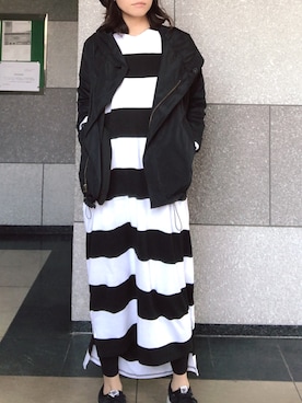 「LUCA/LADY LUCK LUCA（ルカ/レディラックルカ）のアイテム（ジャケット/アウター）」を使った、cbさん（レディース・160cm）の冬コーディネート