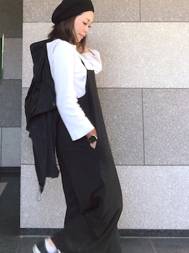 「LUCA/LADY LUCK LUCA（ルカ/レディラックルカ）のアイテム（ジャケット/アウター）」を使った、cbさん（レディース・160cm）の春コーディネート